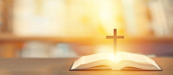 bible open cross