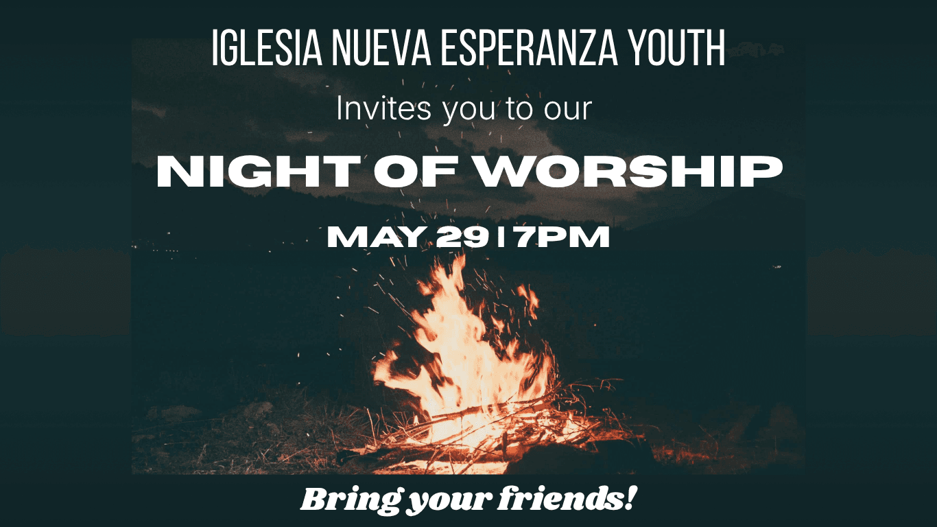 Church fellowship flyer